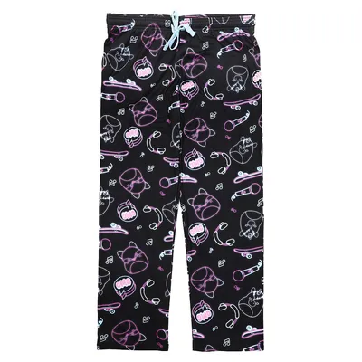 Squishmallows Skateboard Space Women Pajama Pants