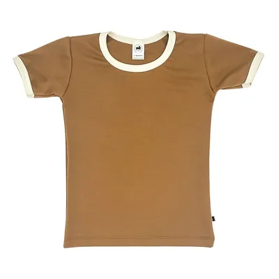 Bamboo/cotton Ringer Slim-fit T-shirt