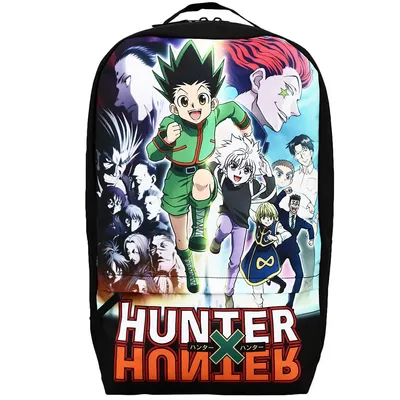Hunter X Hunter Logo Characters Backpack