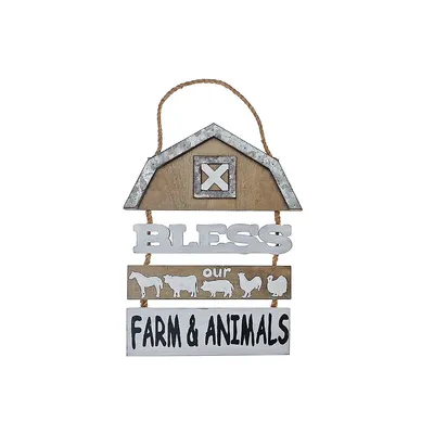 Bless Our Farm & Animals Hanger