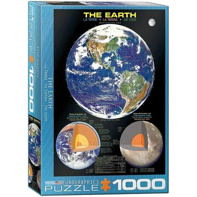 1000 Piece Puzzle (the Earth)
