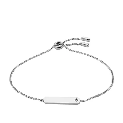 Women's Drew Stainless Steel Bar Chain Bracelet