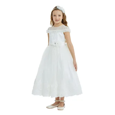 White First Communion Dress
