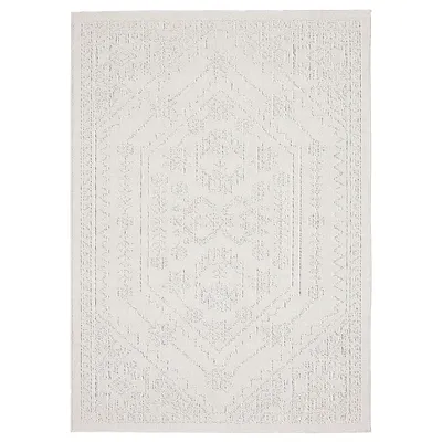 Boheme High Low Pile Textured Oriental Area Rug
