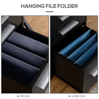 3-drawer Mobile File Cabinet Office Filing