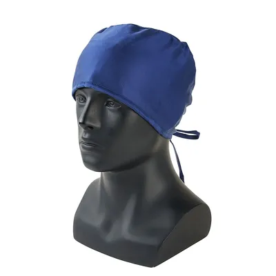 Double Layer Pure Silk Surgical Cap