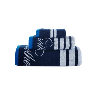 Nautical Blanket Stripe Pcs Towel Set
