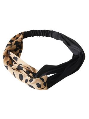 Cheetah And His Onyx Pure Silk Headband