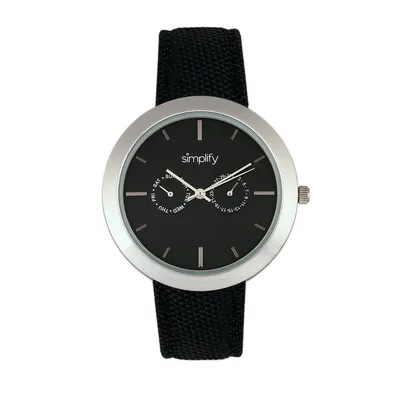 The 6100 Canvas-overlaid Strap Watch W/ Day/date