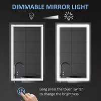 Led Bathroom Mirror With 3 Light Colors