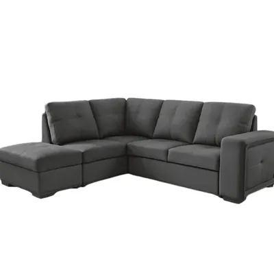 94-inch Soho Sofa Bed (lhf) With Pull-out Sleeper, Corner Sofa Bed With Ottoman With Storage