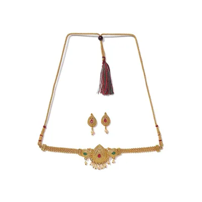 Gold-plated Jewelry Set