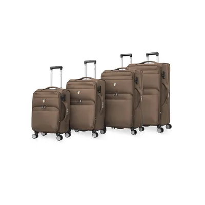 Menori 4 Pc (20", 28", 30", 32") Softside Waterproof Luggage Suitcase Set