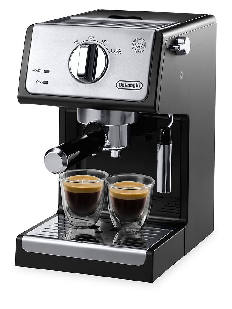 De'Longhi 15-Bar Pump Espresso & Cappuccino Machine - Stainless Steel The Summit