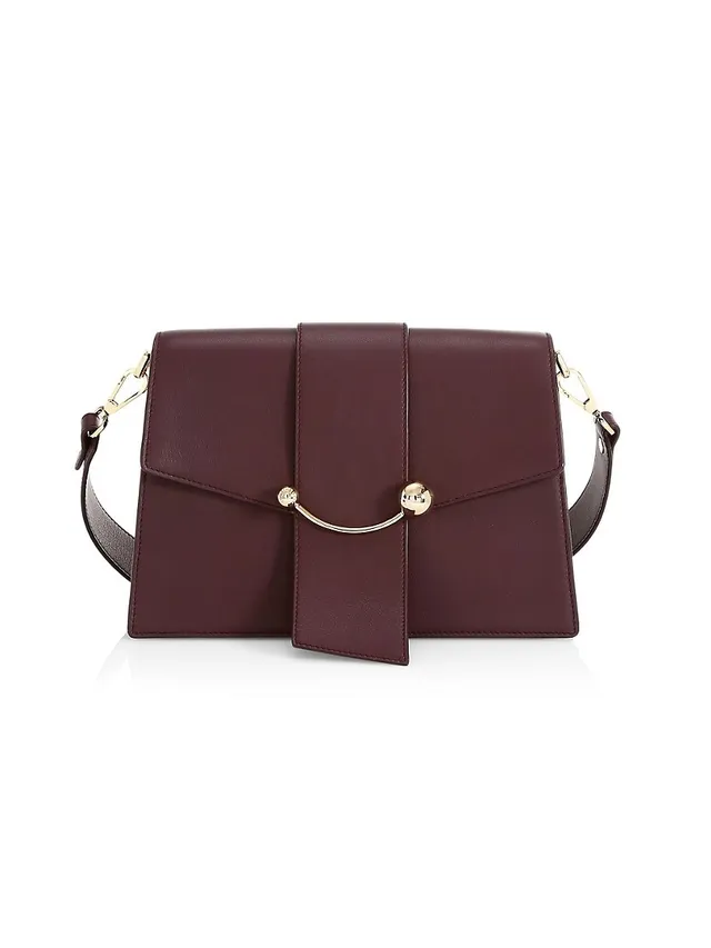 Crescent Shoulder - Black  Shoulder bag, Strathberry, Bags