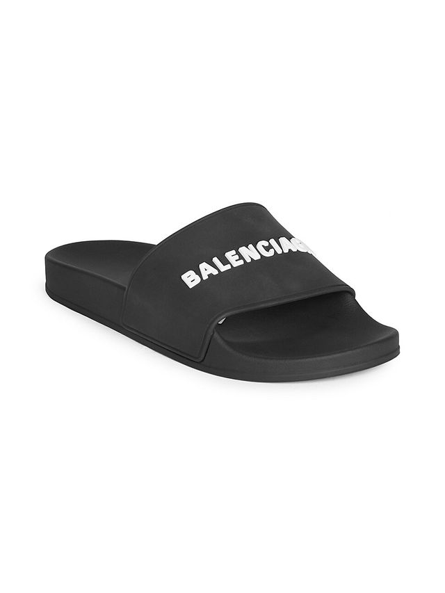 Givenchy Men's Logo Pool Slide Sandals | The Summit