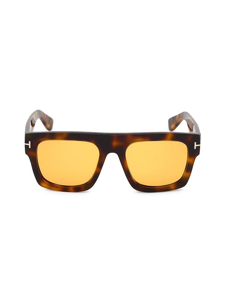 Tom Ford Men's Fausto 53MM Square Sunglasses | The Summit