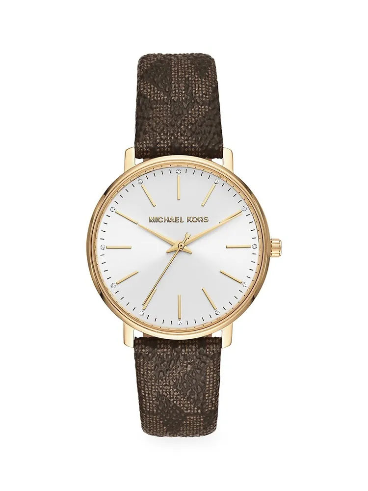 Brown Monogram Luxury Watch Band