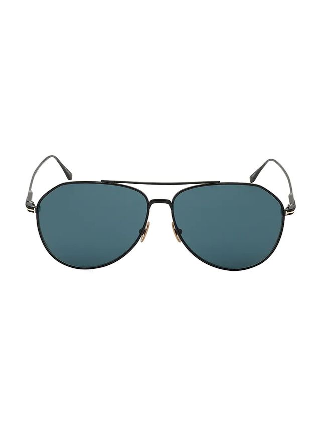 Tom Ford Men's Raoul 62MM Aviator Sunglasses - Black | The Summit