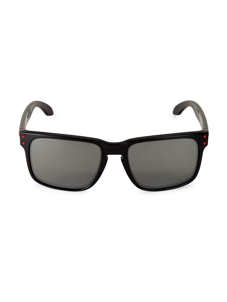 Oakley Men's Atlanta Falcons 57MM Holbrook Rectangular Sunglasses - Black |  The Summit