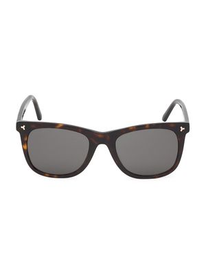 Tom Ford Men's 55MM Eric-02 Squared Tortoise Shell Sunglasses - Dark Havana  | The Summit