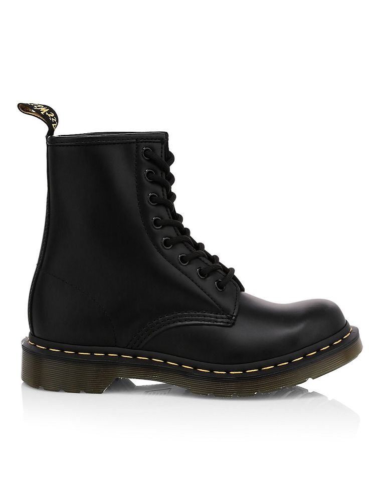 alguna cosa Lujoso rechazo Dr. Martens Women's 1460 Leather Combat Boots - Black - Size 11 | The Summit