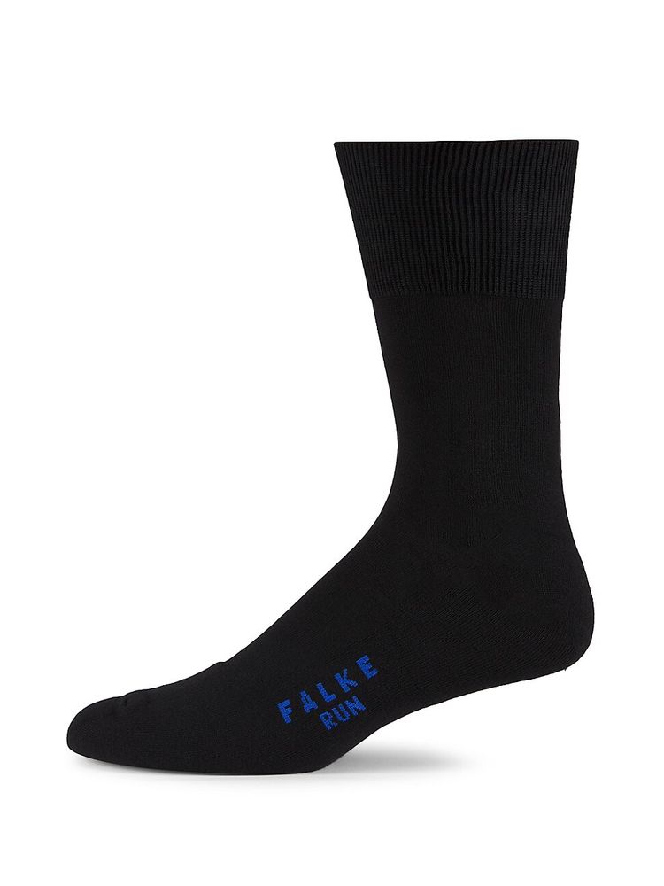 Soldaat kussen Afwijzen Falke Men's Run Plush Sole Socks, Pack of 3 - Black | The Summit