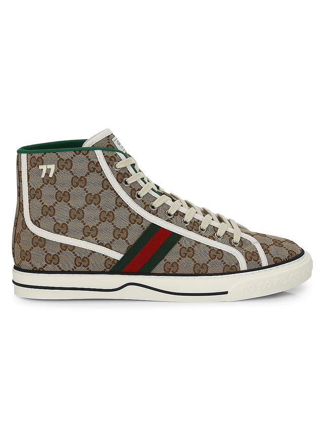 Gucci Men's Gucci Tennis 1977 High-Top Sneakers - Size 8 | The Summit