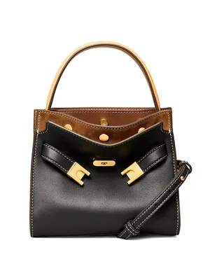 Lee Radziwill Petite Leather Double Bag