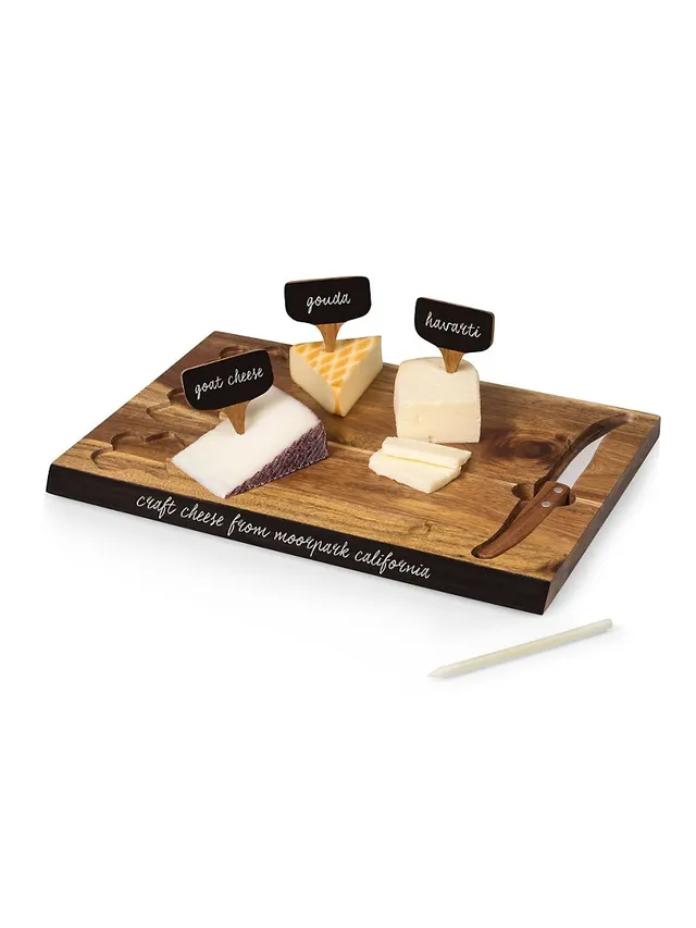 Belk NFL New York Jets Botella Cheese Cutting Board & Serving Tray