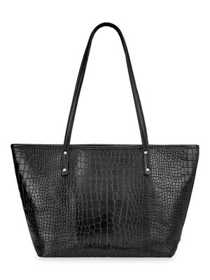 Women's Zip Taylor Leather Tote