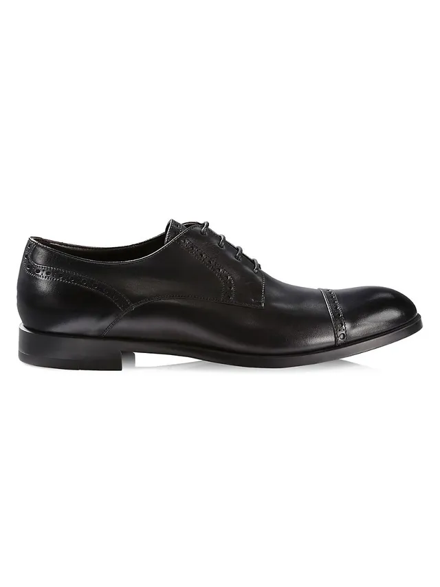 Banana Republic Men's Mesi Cap-Toe Derby Dress Shoe