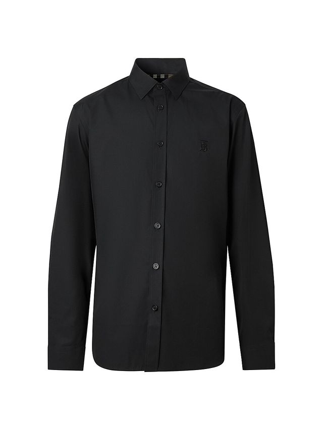 Burberry Men's Sherwood Logo Sport Shirt | The Summit