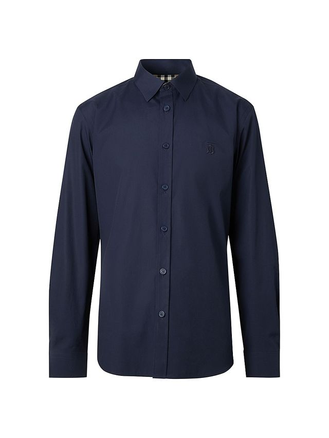 Burberry Men's Sherwood Logo Sport Shirt | The Summit