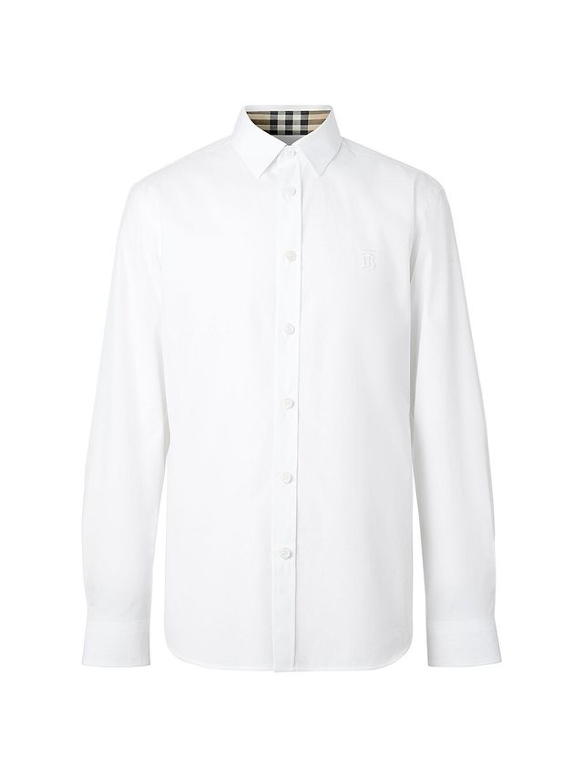 Burberry Men's Sherwood Logo Sport Shirt | The Summit