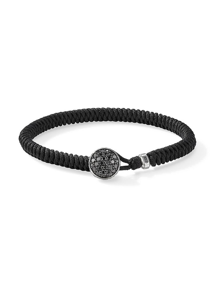 david yurman black rope bracelet