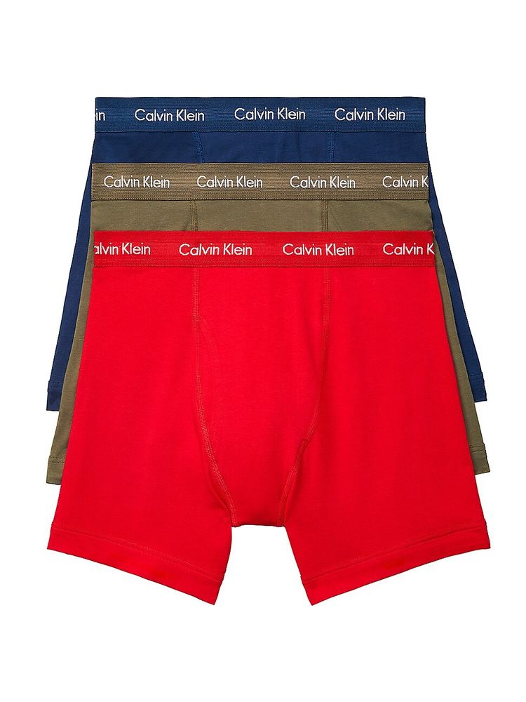 Calvin Klein Men's 3-Pack Cotton Stretch Boxer Briefs | The Summit