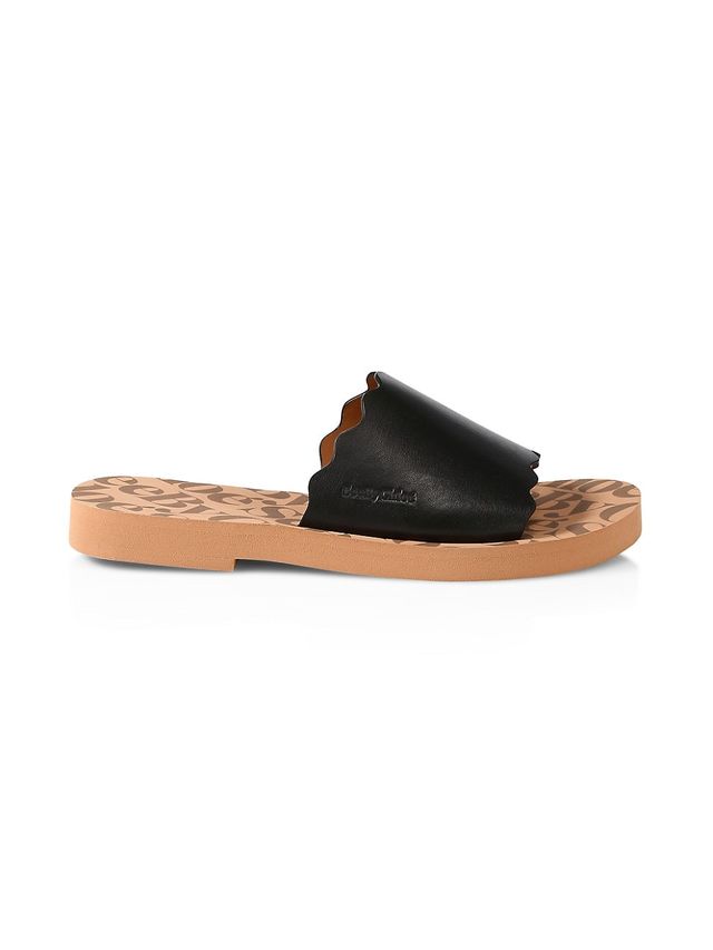 Tory Burch Women's Eleanor Leather Slides - Sandals | The Summit