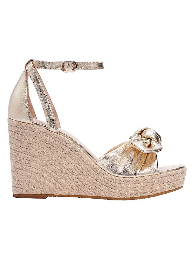 送料無料キャンペーン?】 ソフィアウェブスター レディース サンダル シューズ Women´s Alina Crystal Metallic Espadrille  Wedge Sandals Gold 靴