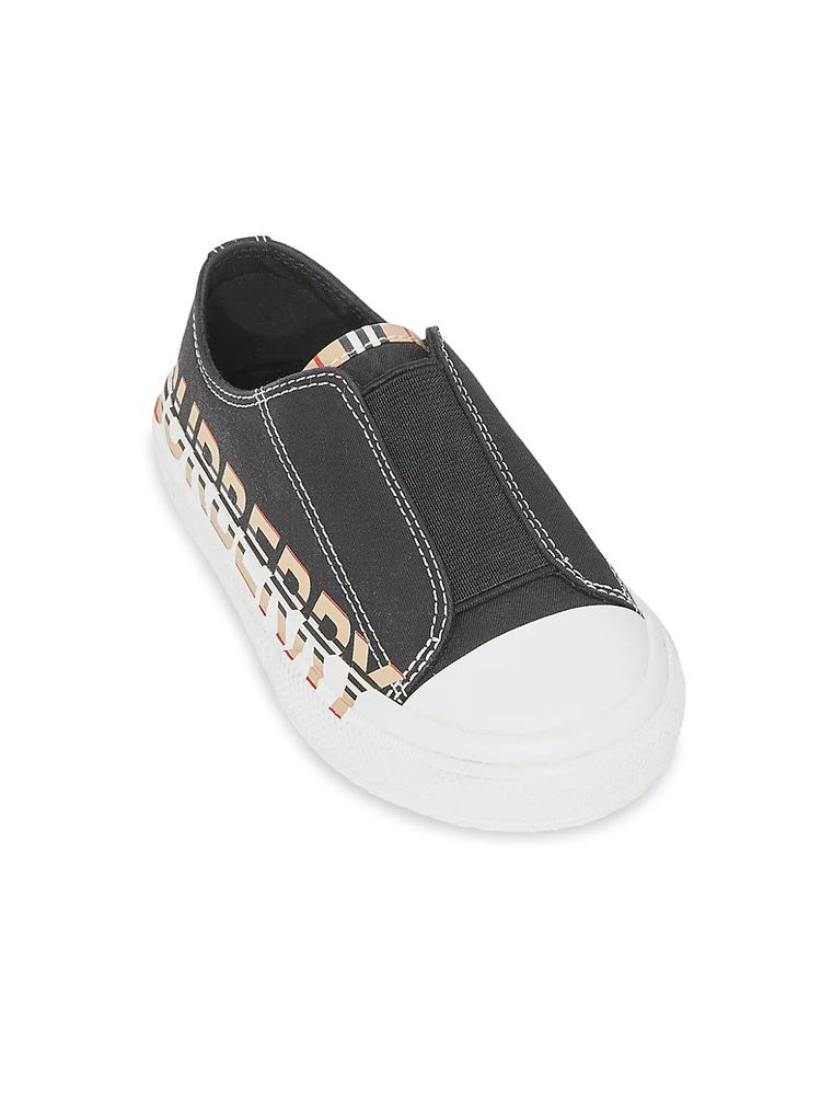 Burberry Baby's I1 Mini Larkhall Low-Top Espadrilles - Black | The Summit