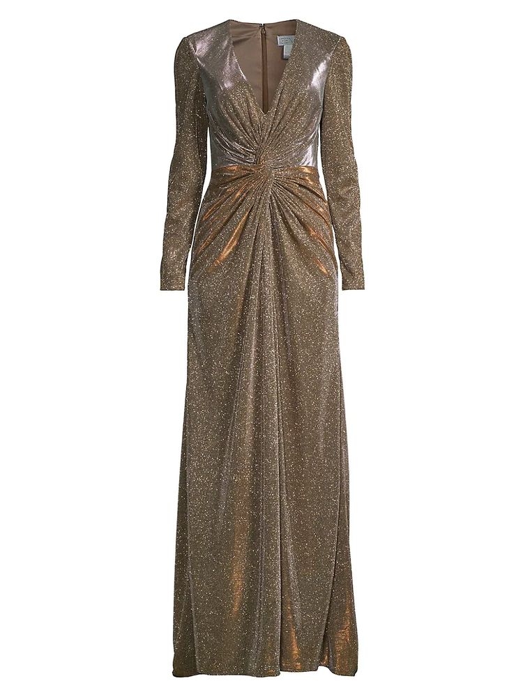 bronze gown