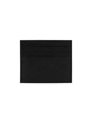 Women's Le Foulonné Slim Card Case - Black