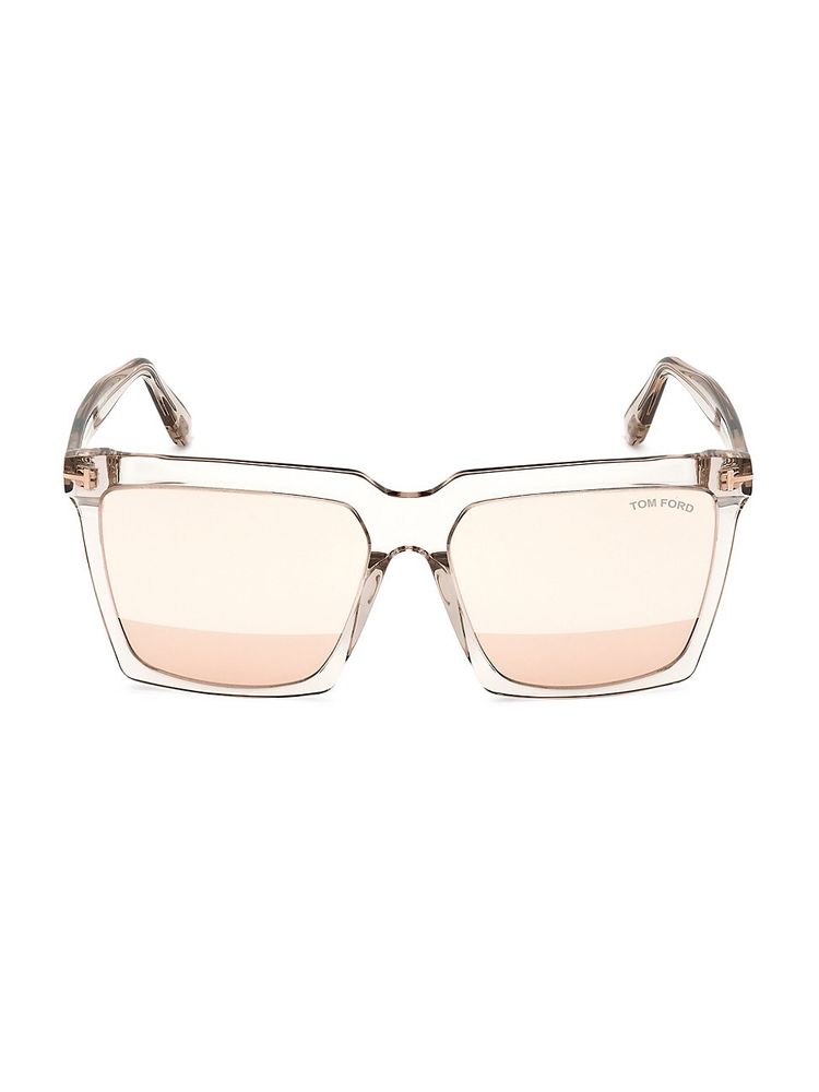 Tom Ford Women's Plastic Sun Glasses - Grey Other Gradient | The Summit