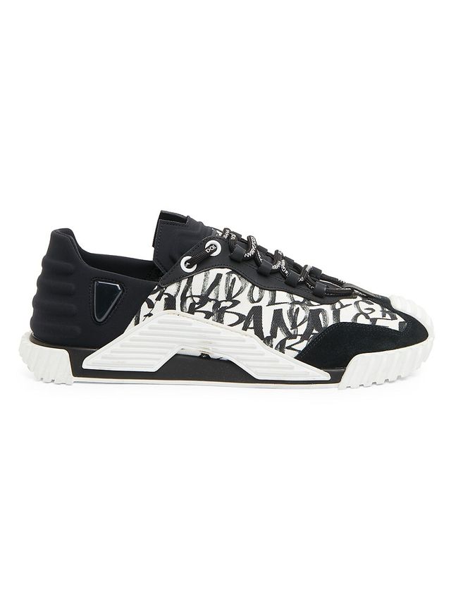 DOLCE & GABBANA Men's NS1 Lace-Up Sneakers - Nero | The Summit