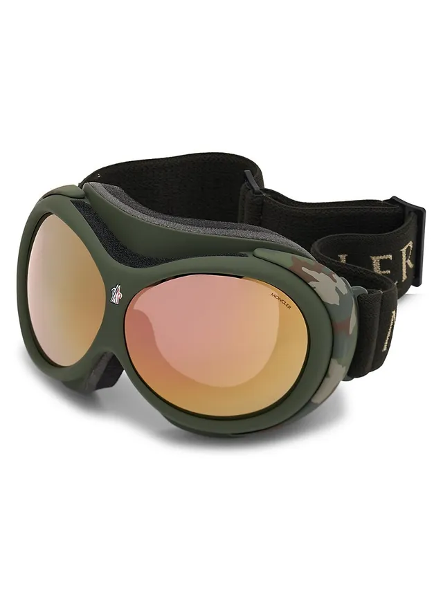 MONCLER GRENOBLE Mirrored ski goggles