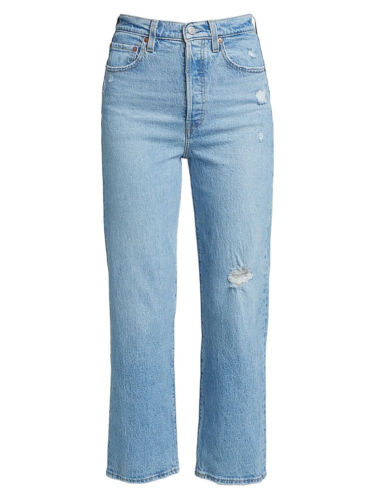 Levi's Women's Ribcage Straight Ankle Jeans - Samba Done | The Summit