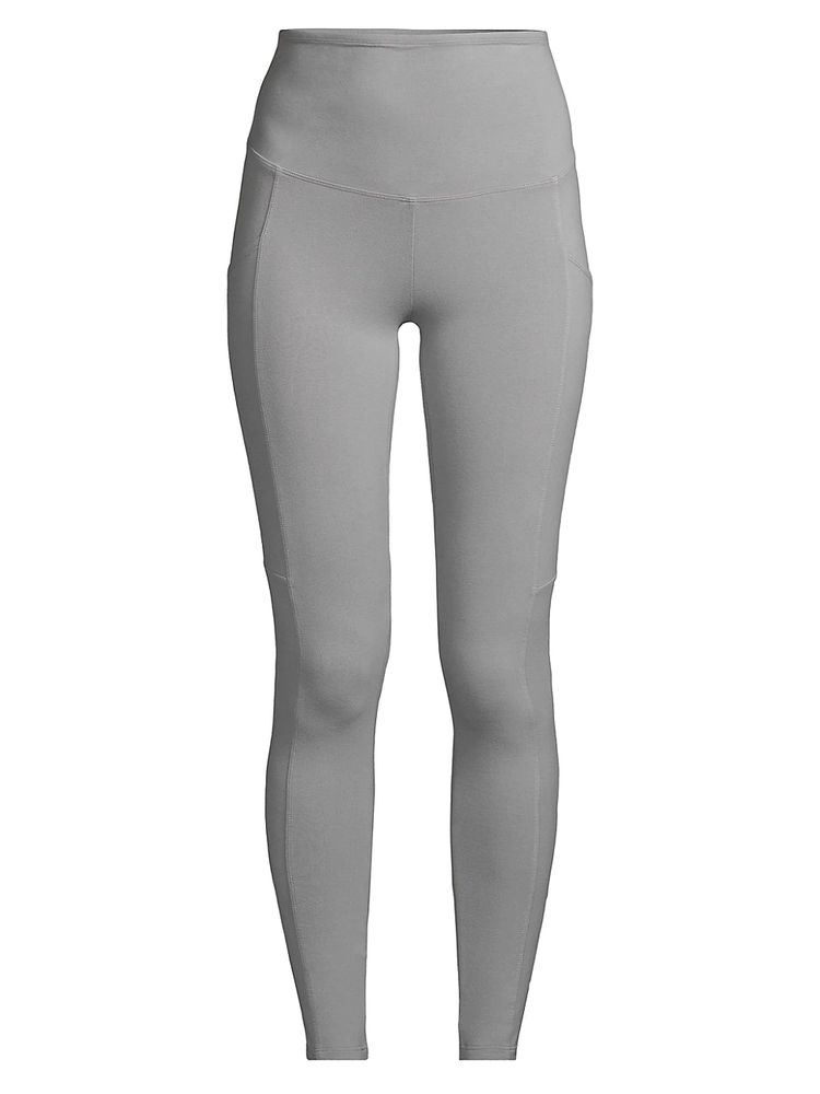 heather grey cotton leggings