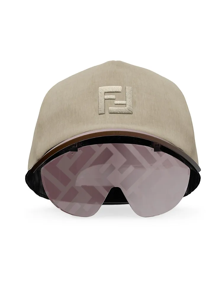 Fendi Men's FF Logo Visor