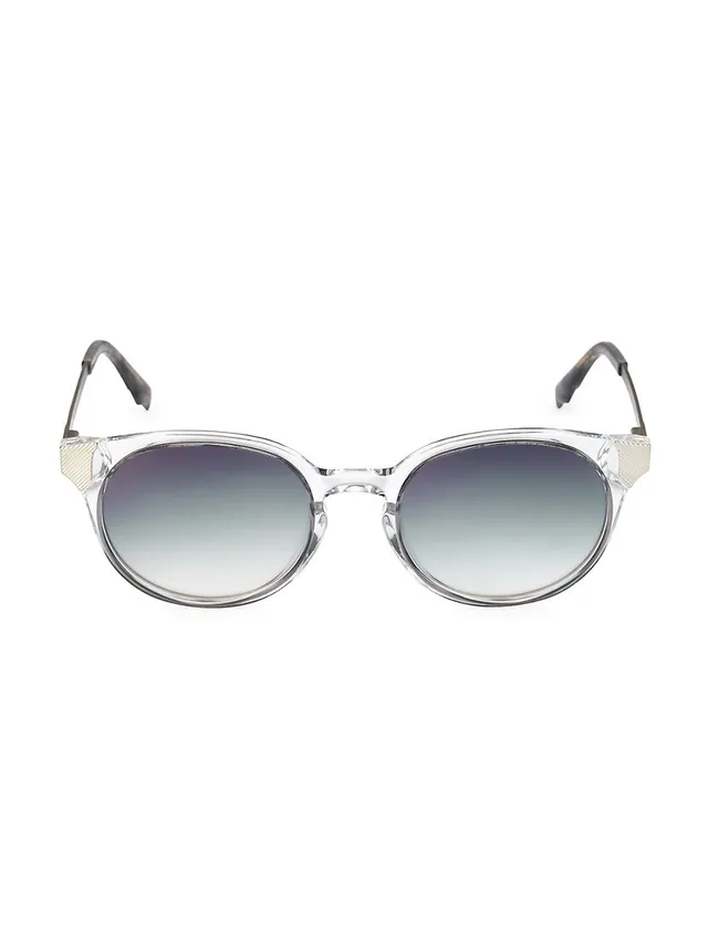 Off-white Atlantic 53mm Rectangular Sunglasses In White Dark Grey