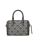 Tory Burch, Bags, Nwt Tory Burch T Monogram Jacquard Petite Barrel Bag